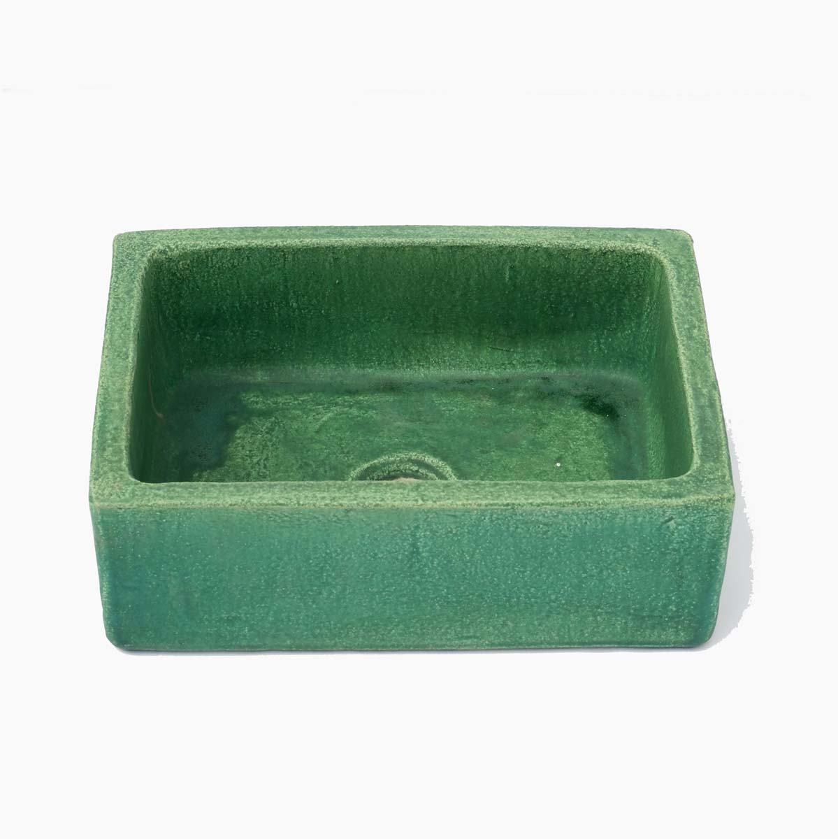 כיור אמבטיה קטן בצבע ירוק